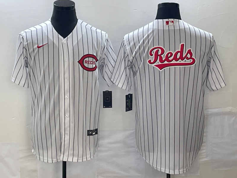 Men's Cincinnati Reds White 2022 MLB at Field of Dreams Authentic Team Jersey
